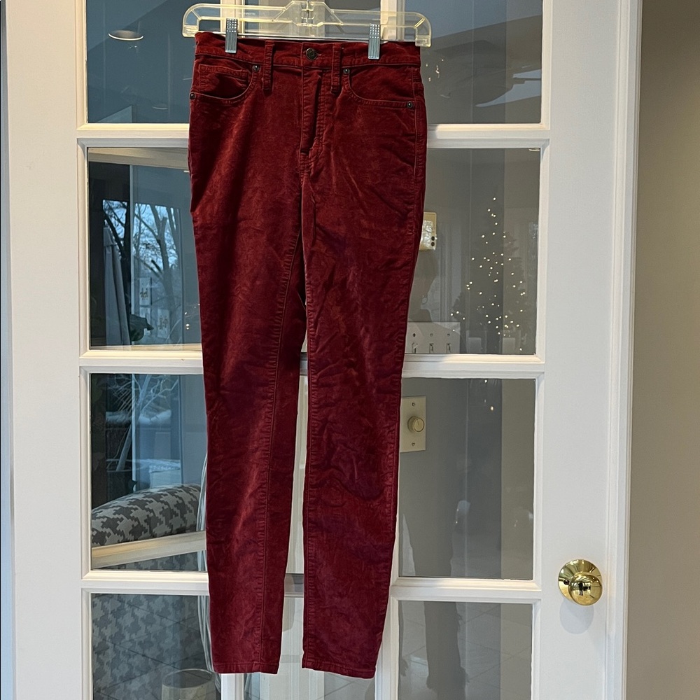 Madewell Corduroy/Velvet Pants Size 24